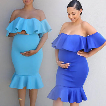 Elegance - Robes de Maternité Chic pour Séances Photo