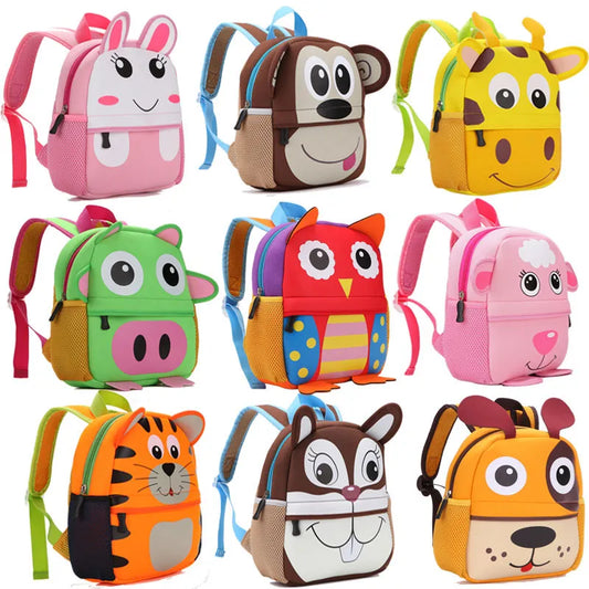 Sac à Dos AdventurePack - Motifs Animaliers 3D pour Enfants