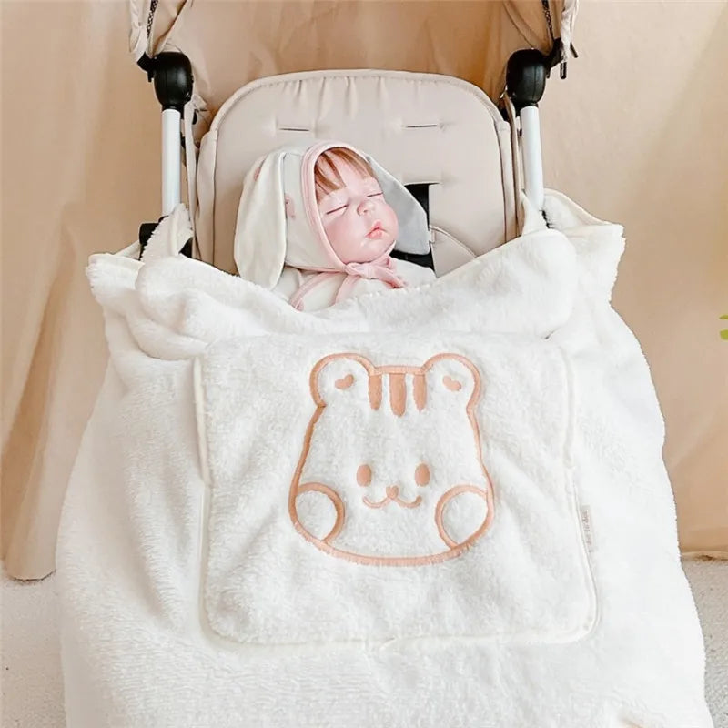 CuddleWrap - Couverture Polaire Multifonction pour Bébé